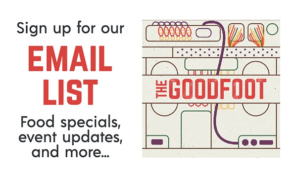 Goodfoot email signup list trigger