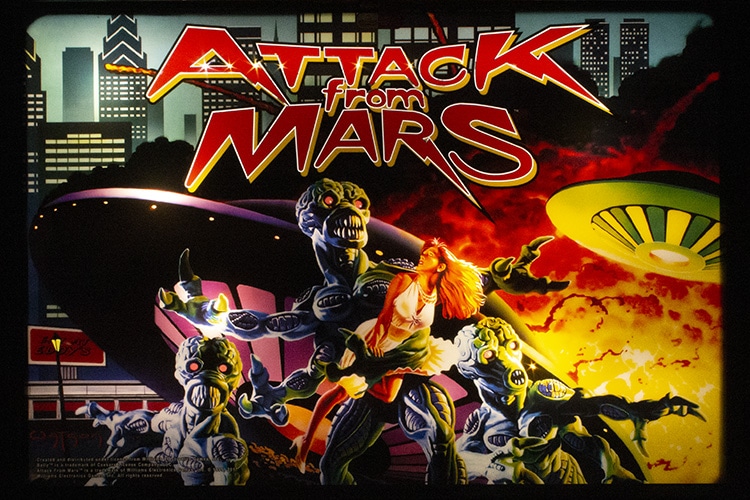Goodfoot | Attack from Mars pinball machine