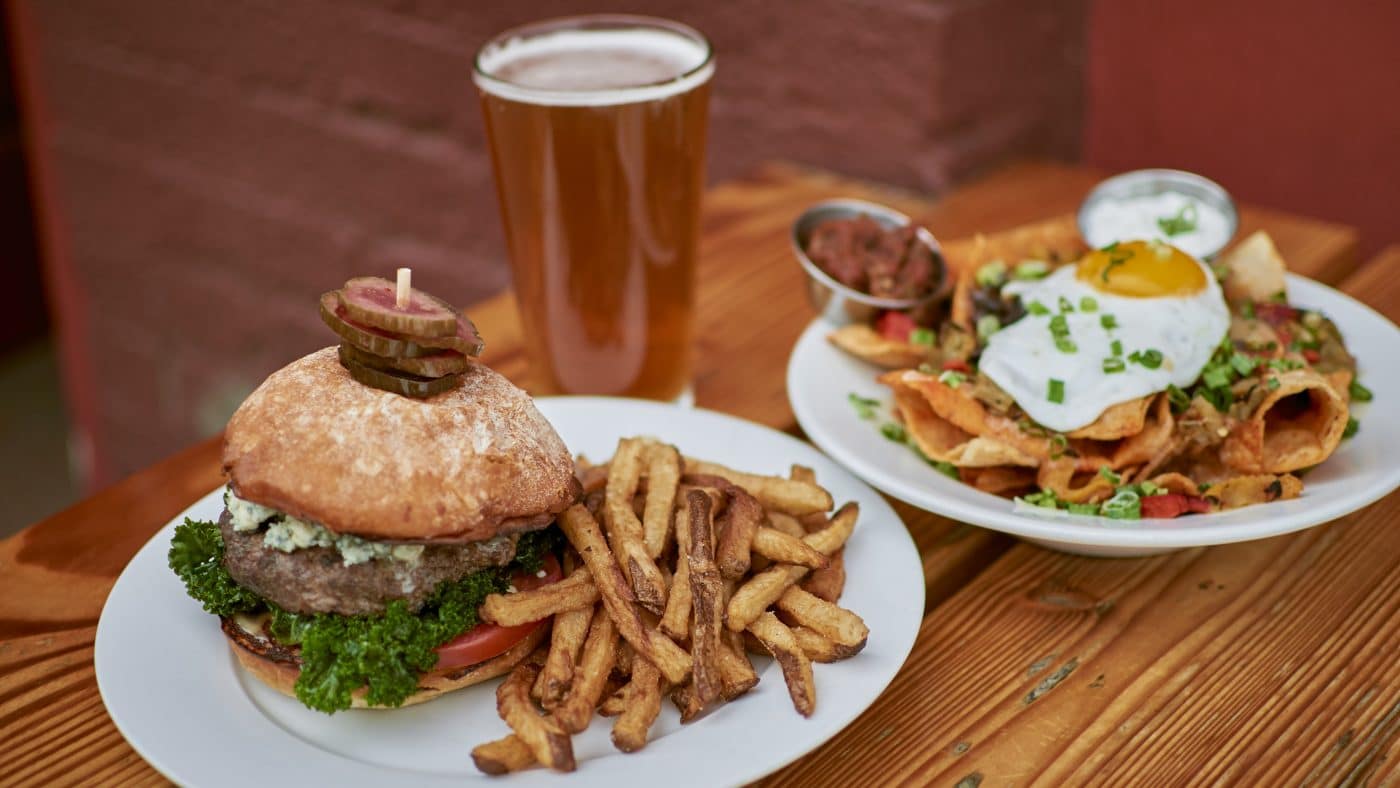 burgers, beers, and happy hour at The Goodfoot